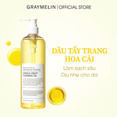 Dầu Tẩy Trang Hoa Cải Graymelin Vintage Canola Crazy Cleansing Oil 500ml