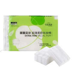Bông Tẩy Trang LilyBell Extra Thin Facial Puff 240m (Xanh lá)