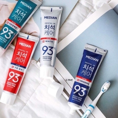 Kem Đánh Răng Giúp Trắng Răng, Giảm Ố, Loại Bỏ Mùi Hôi Median Dental IQ 93% Toothpaste 120g