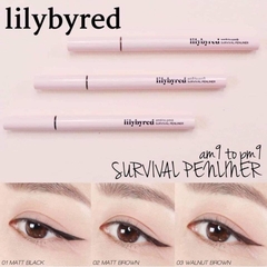 Bút Kẻ Mắt Nước Siêu Mảnh, Chống Trôi Lilybyred am9 to pm9 Survival Pen Liner 0.6g