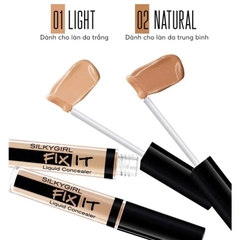Kem Che Khuyết Điểm Che Phủ Mịn Mượt Silkygirl Fix It Liquid Concealer 2ml
