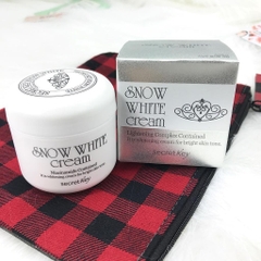 Kem Nâng Tông Dưỡng Trắng Da Secret Key Snow White Cream 50g