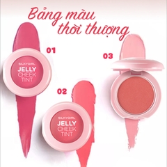 Phấn Má Hồng Dạng Thạch Bền Màu Lâu Trôi Silkygirl Jelly Cheek Tint 3g