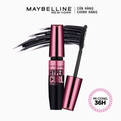 Mascara Dài Mi và Cong Mi Maybelline New York Hyper Curl Waterproof Chuốt Mi Đen 9.2ml