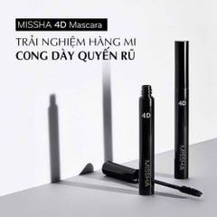 Chuốt Mi Missha The Style 4D Mascara 6g
