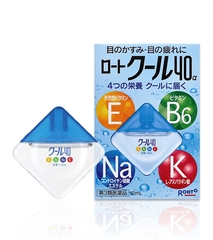 Nước Nhỏ Mắt Dịu Mắt, Chống Mỏi Mắt Rohto Vita 40 Nhật Bản 12ml