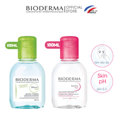 (Hàng công ty) Nước Tẩy Trang Công Nghệ Micellar Bioderma 100ml