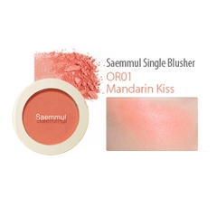 Phấn Má Hồng Hàn Quốc Xinh Xắn The Saem Single Blusher 5g