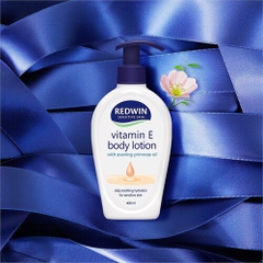 Dưỡng thể vitamin E body lotion Redwin 400ml (Vòi)