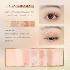 Bảng Phấn Mắt 5 Ô Bền Màu FOCALLURE Five Shades FA354 5g