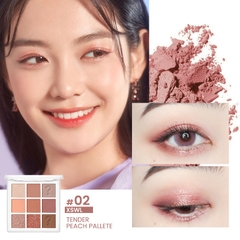 Bảng Phấn Mắt Chống Thấm Nước, Lâu Trôi Focallure 9 Ô FA167 9g