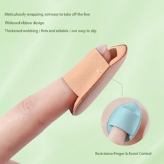 Set 2 Bông Mút ngón tay Mini Giọt Nước Mini Giúp Che Khuyết Điểm Mụn Và Quầng Thâm 