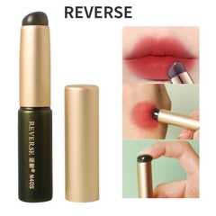 Cọ Tô Son Môi Đầu Tròn Bằng Silicon Đàn Hồi Không Nhòe Reverse N40S