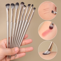 Bộ Cọ 8 Cây Kèm Túi Da Mềm Mịn, Nhỏ Gọn,Tiện Lợi