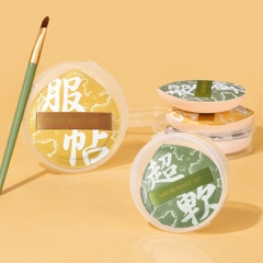 Set Bông Mút Trang Điểm UBUB Mềm Mại Dùng Ướt Và Khô (Tặng Kèm Cọ)