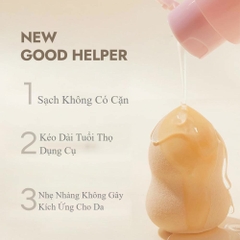 Dung Dịch Rửa, Giặt Cọ Mút Trang Điểm GECOMO 80ml