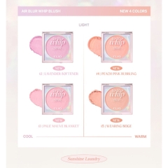 Phấn Má Hồng Dạng Thạch​​​​​​​ Clio Air Blur Whip Blush 3g