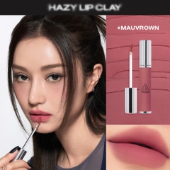Son Kem Lì, Mịn Mượt Môi 3CE Hazy Lip Clay 4g
