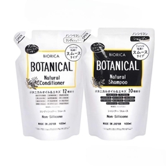 Dầu Gội & Xả Botanical Natural Non Silicone Nhật Bản 400ml