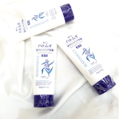 Sữa rữa mặt tẩy trang Hatomugi The W Cleansing Foam 130g