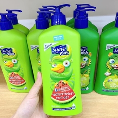 Sữa Tắm Gội Xả Suave Kids 3 in 1 Mẫu Mới Chai Có Vòi 532ml
