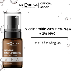 Tinh Chất Mờ Thâm Sáng Da DrCeutics Intensive Niacinamide 20% 30g