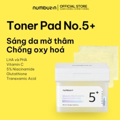 Bông Tẩy Tế Bào Chết Numbuzin No.5 Vitamin Niacinamide Concentrated Pad 180mL (70 Pads)