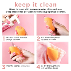 (Tách set) Bông Mút Real Techniques Miracle Complexion Spong Lẻ 1 Cái