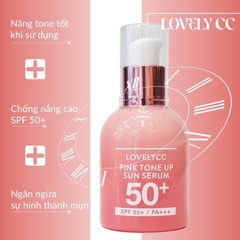 Tinh Chất Chống Nắng, Nâng Tone Da Trắng Hồng Lovely CC Pink Tone Up Sun Serum SPF 50+ PA+++