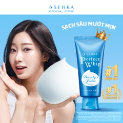 Sữa Rửa Mặt Mướt Mịn Sạch Sâu Senka Perfect Whip 120g