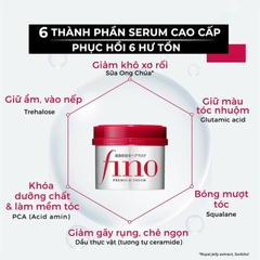 Kem Ủ Tóc Giúp Tóc Phục Hồi & Suôn Mượt Fino Premium Touch 230g