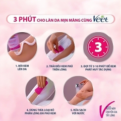 Kem Tẩy Lông Veet Pure Hair Removal Cream 50g