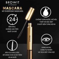 Mascara Chống Nước Browit by Nong Chat My Everyday Mascara Thái Lan 5.5g