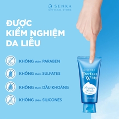 Sữa Rửa Mặt Mướt Mịn Sạch Sâu Senka Perfect Whip 120g