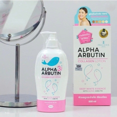Dưỡng Thể Precious Skin Thailand Alpha Arbutin Collagen Lotion 3 Plus 500ml