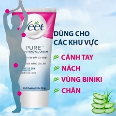 Kem Tẩy Lông Veet Pure Hair Removal Cream 50g