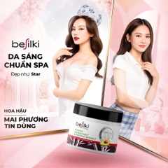 Kem Bơ Tẩy Lông Cléo Avocado Hair Removal Cream 100g Tặng Tẩy Da Chết Muối Tre Và Chiết Xuất Bơ Besilki 350g
