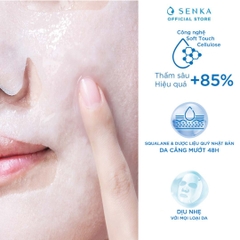 Mặt Nạ Giấy Dưỡng Ẩm Dịu Da Senka Perfect Aqua Rich Mask 21g