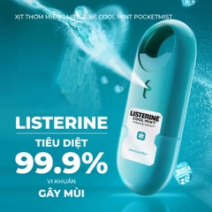 Xịt Thơm Miệng Listering Cool Mint 7.7ml