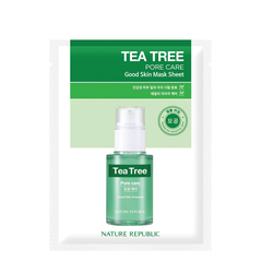 Mặt Nạ Chiết Xuất Tràm Trà Ngừa Mụn Nature Republic Good Skin Tea Tree Mask Sheet 24g