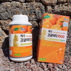Viên Ngậm Bổ Sung Vitamin C Tăng Cường Đề Kháng Jeju Tangerine Vita 500mg