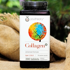 Viên Uống Collagen Youtheory Mỹ 390 Tablets Viên Uống Ngừa Lão Hóa