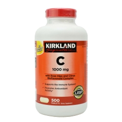 Viên Vitamin C Kirkland Signature 1000mg 500v (ktđ)
