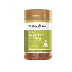 Viên Uống Mầm Đậu Nành Super Lecithin 1200mg Healthy Care 100 viên