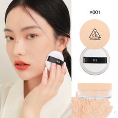 Phấn Phủ Bột Cho Lớp Trang Điểm Tự Nhiên Bền Màu 3CE Natural Finish Loose Powder 8.5g