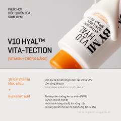 Kem Chống Nắng Dưỡng Ẩm Some By Mi V10 Hyal Hydra Capsule Suncreen SPF50+ PA++++ 40ml