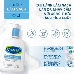 Sữa Rửa Mặt Cho Da Nhạy Cảm Cetaphil Gentle Skin Cleanser 500ml