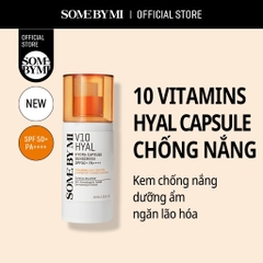 Kem Chống Nắng Dưỡng Ẩm Some By Mi V10 Hyal Hydra Capsule Suncreen SPF50+ PA++++ 40ml