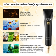 Kem Dưỡng Mắt Mờ Thâm Giảm Nếp Nhăn Re:cipe Lifting Dark Cover Eye Cream 30ml