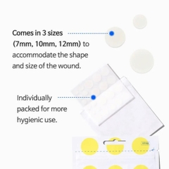 Miếng Dán Mụn Hydrocoloid Siêu Mỏng Tia'm Surprise H Patch 18 Miếng